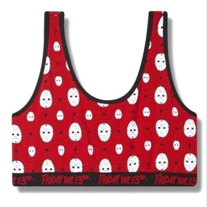 Torrid Friday The 13th Cotton Scoop Neck Bralette, size 4x, new